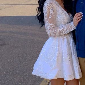Bridal shower dress